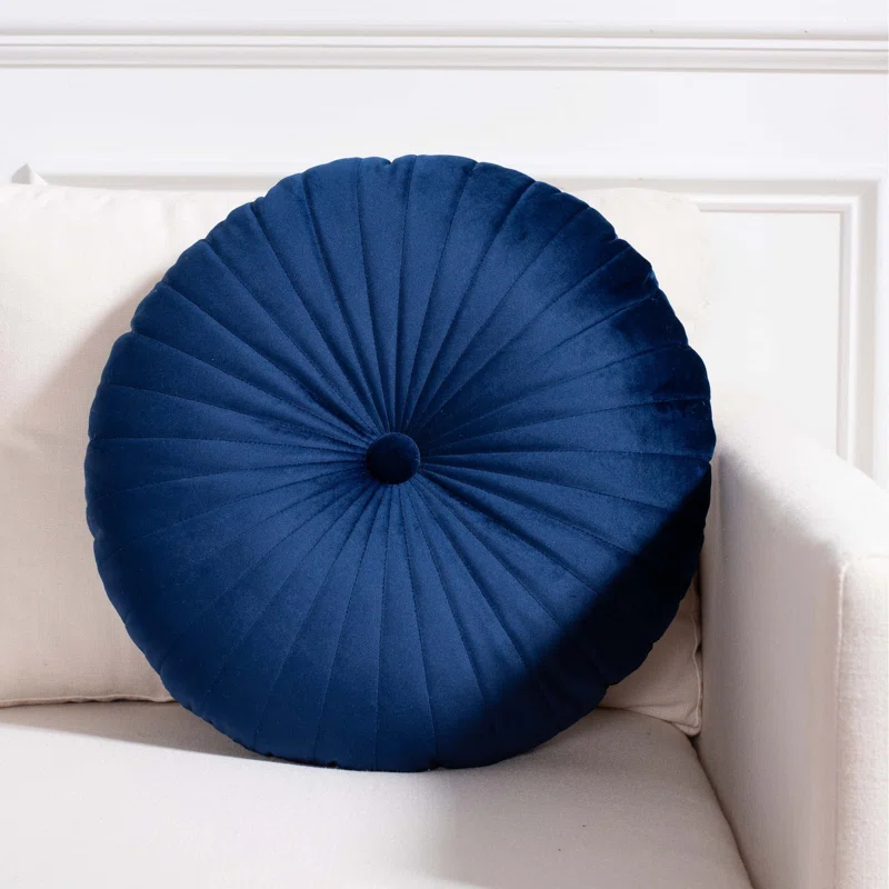 Buttons Reversible Throw Pillow