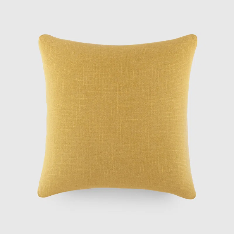 Becky Cameron Solid Cotton Throw Pillow