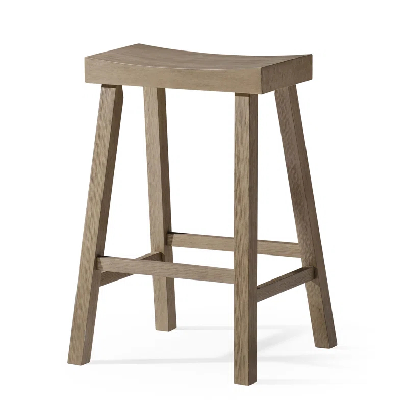 Maven Lane Vincent Wooden Kitchen Bar Stool