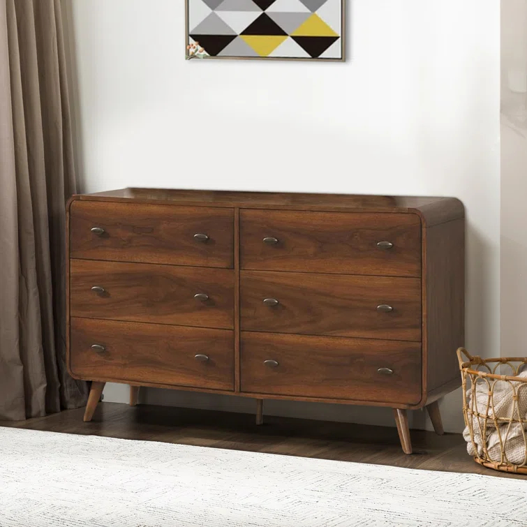 Foundry Select Bachmann 61'' W 6 - Drawer Dresser