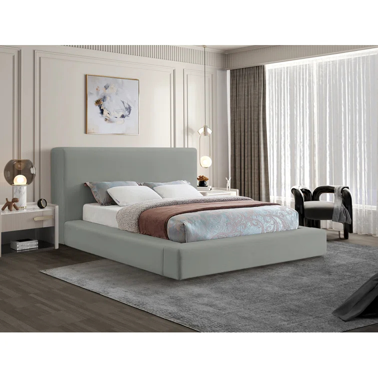 Wrought Studio™ Ishia Upholstered Platform Bed