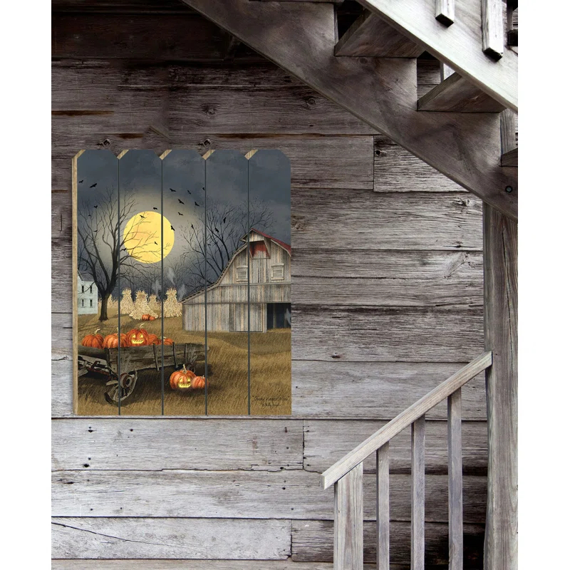 The Holiday Aisle® " Spooky Harvest Moon " by Billy Jacobs