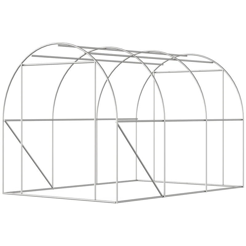 Outsunny 116' W x 78' D Hobby Greenhouse