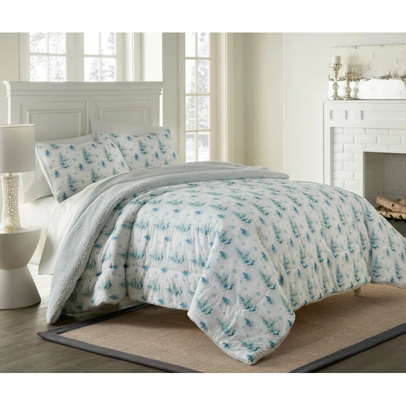 Micro Flannel® Micro Flannel® Reverse to Sherpa Comforter Set