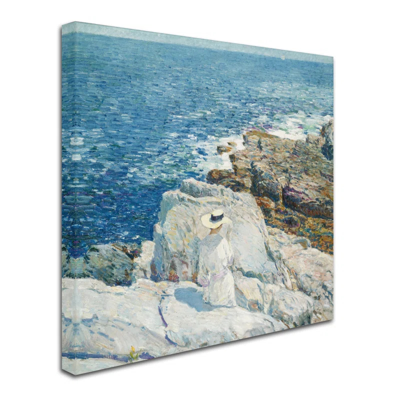 Trademark Fine Art " The South Ledges Appledore " by Childe Hassam
