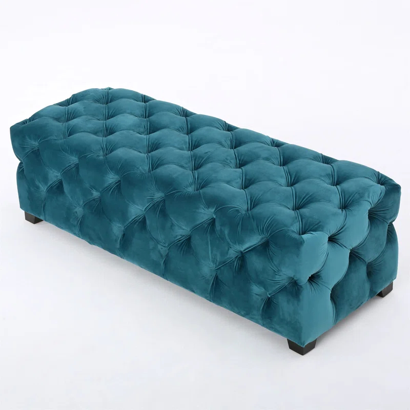 Everly Quinn Versatile Ottoman With Exquisite Design For Home Enhancement And Comfort
