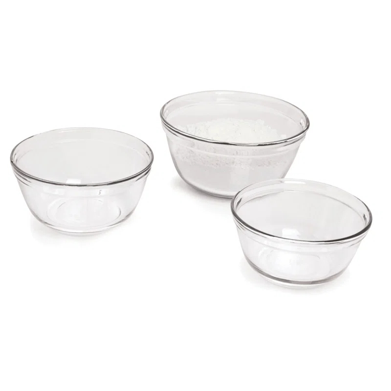 Alta Glass Nested Mixing Bowl Set