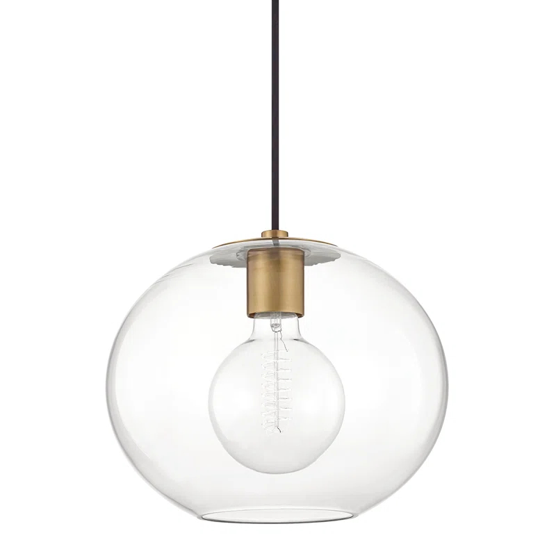 Robbie Pendant Light - Aged Brass