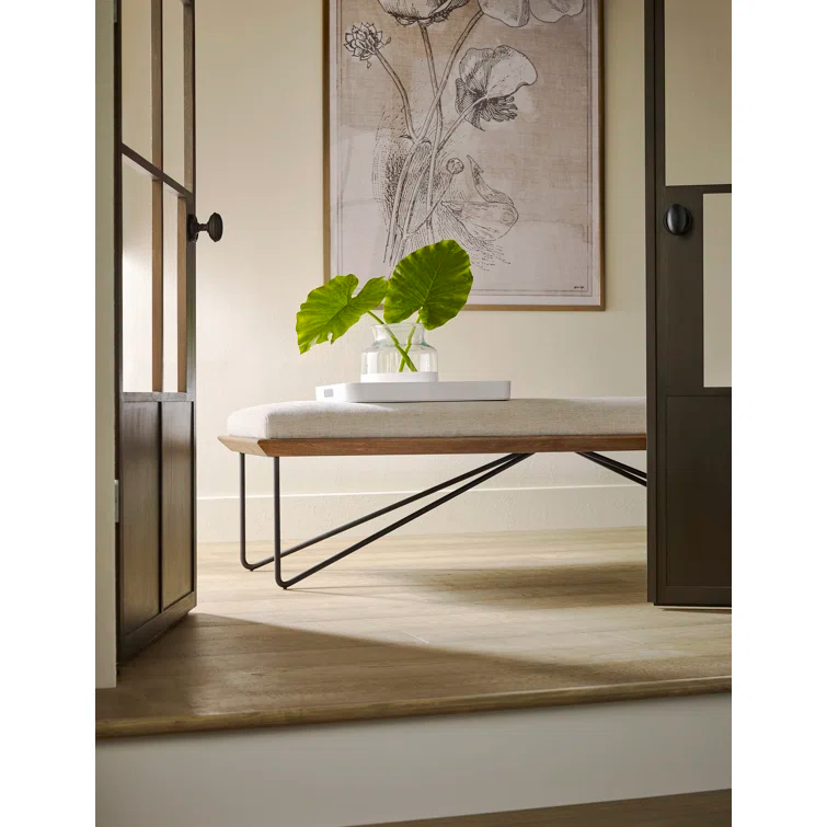 Brownstone Furniture Maxwell Crypton® Upholstered Bench
