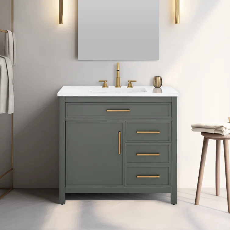 Latitude Run® Wenniah 36" Single Vanity