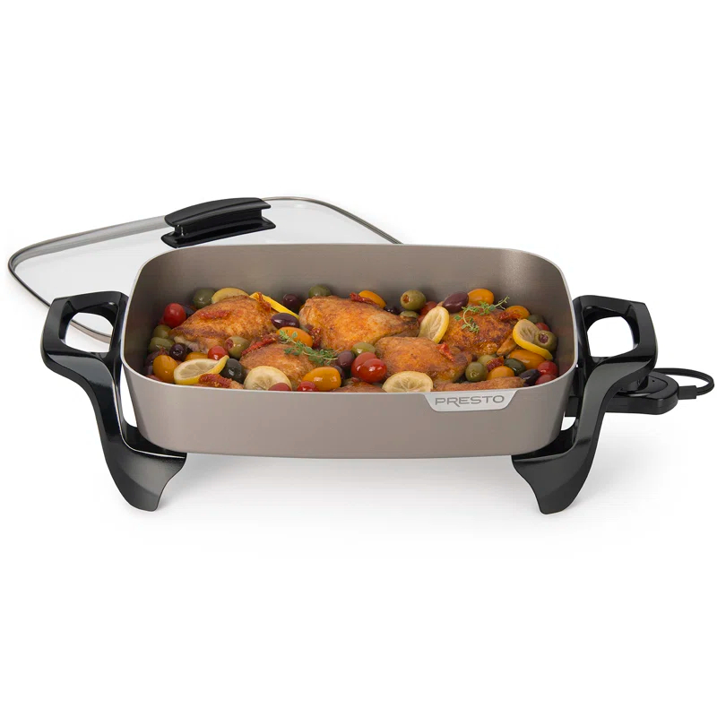 Presto Presto 16" Electric Ceramic Skillet with Glass Cover - 06856