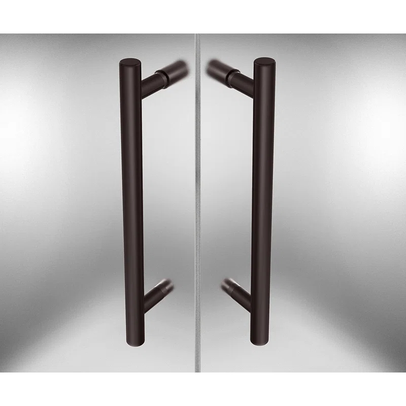 Aston SEN989F-32-NBR-10 Vanora Completely Frameless 32" x 72" Square Hinged Shower Enclosure