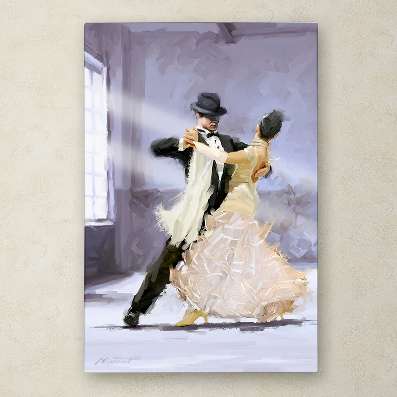 Trademark Fine Art The Macneil Studio " Ballroom Dancing " by The Macneil Studio