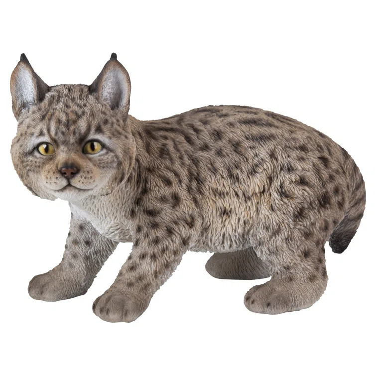 Hi-Line Gift Ltd. Lynx Kitten Statue