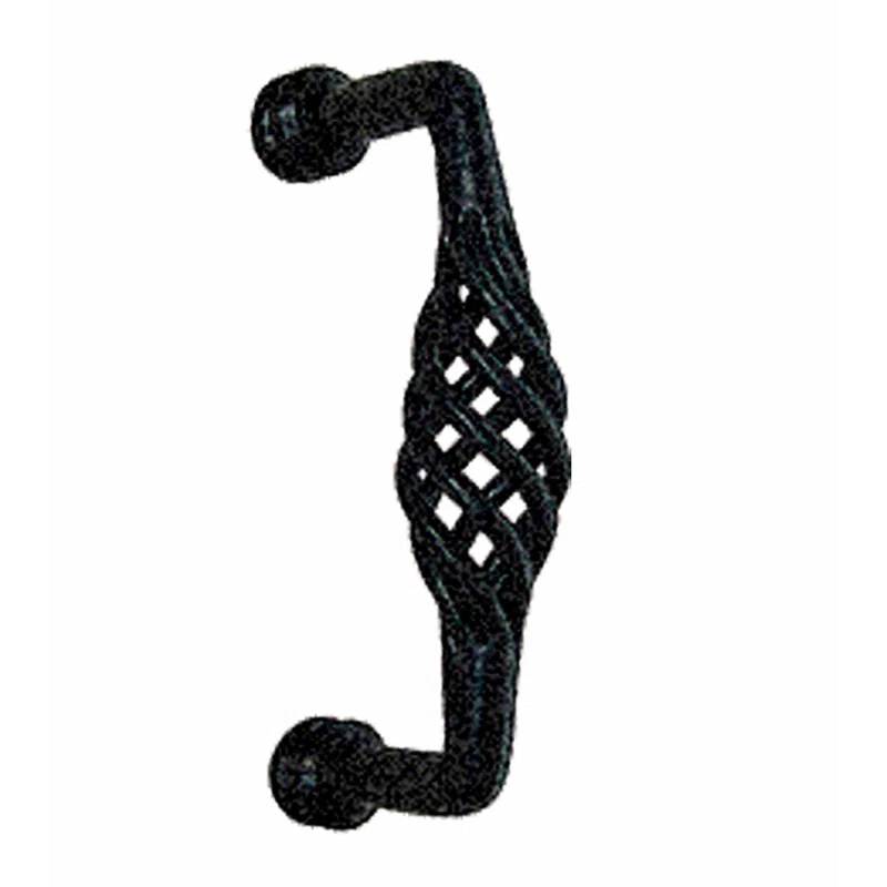 The Renovators Supply Inc. Dresser Drawer Handles Birdcage Cabinet Center to Center Wrought Iron 4 7/8" Center to Center Birdcage Pull