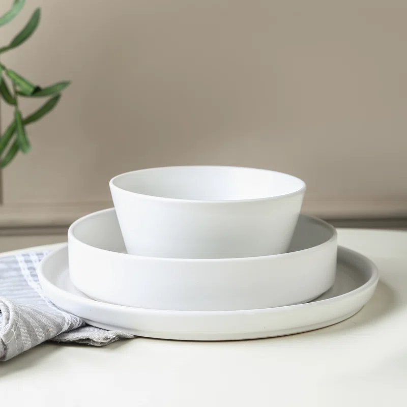 Stone Lain Elica 24-Piece Dinnerware Set Stoneware (Set of 24)