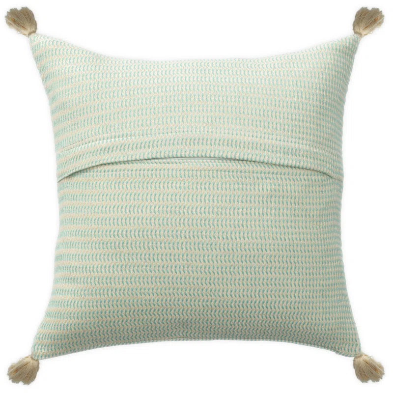 Birch Lane™ Effa Brenly Turkish Cotton Striped Square Throw Pillow
