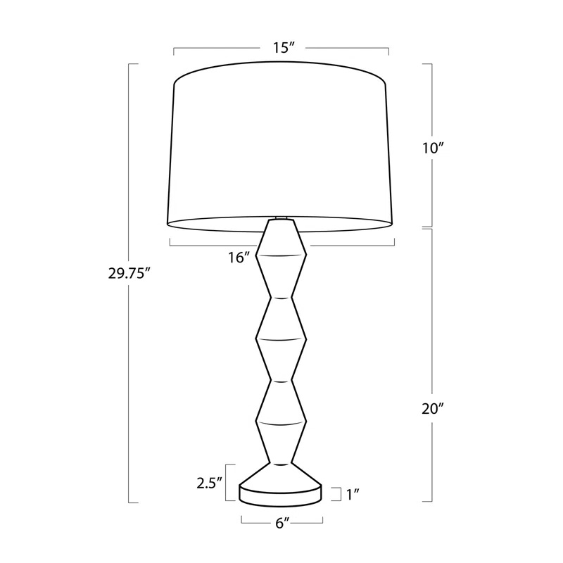Regina Andrew Crew Walnut Buffet Lamp