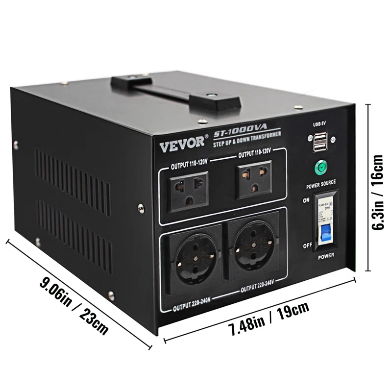 Voltage Converter Transformer, Heavy Duty Step Up/Down Transformer