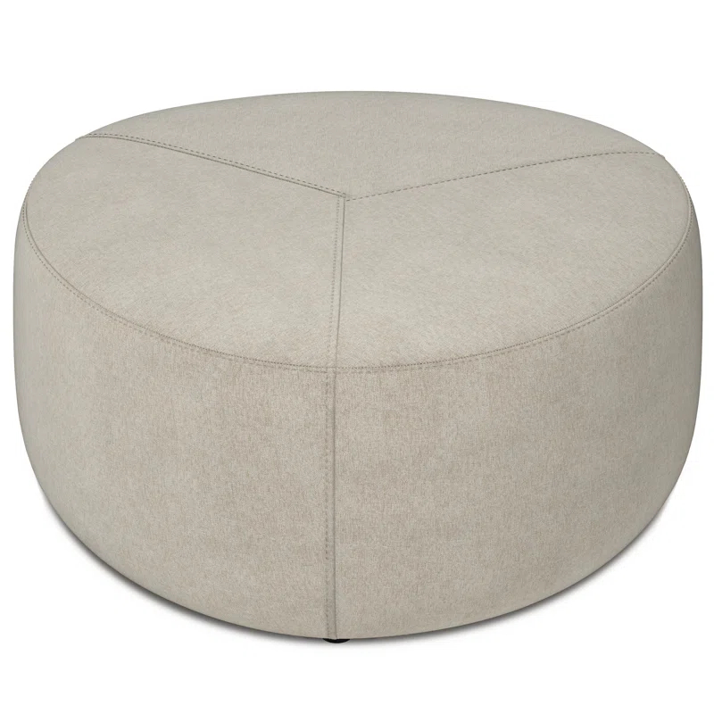 Simpli Home Moore Upholstered Ottoman