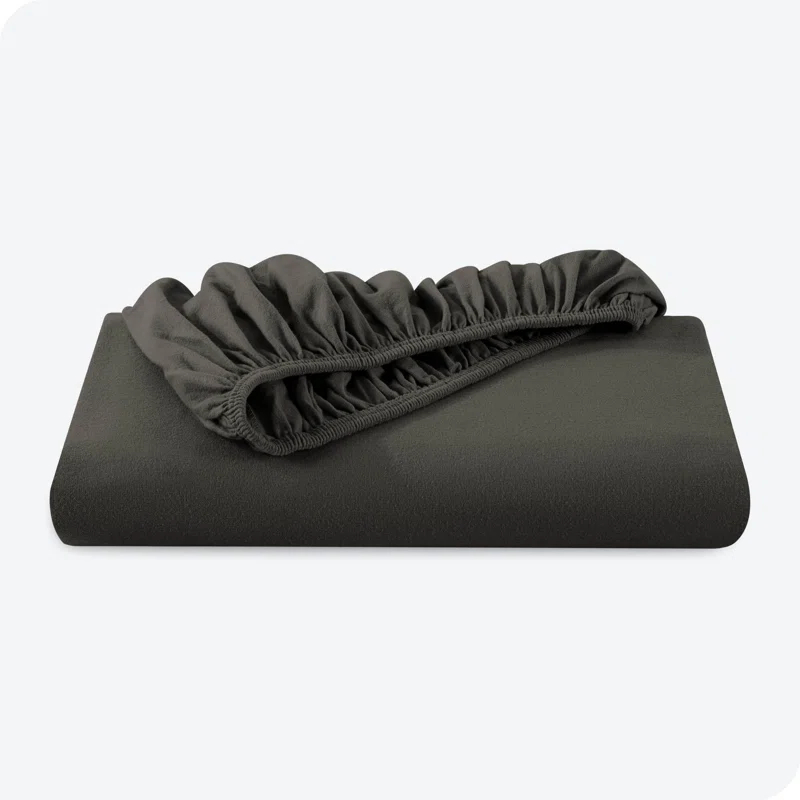 Bare Home Flannel Machine Woven Fitted Sheet