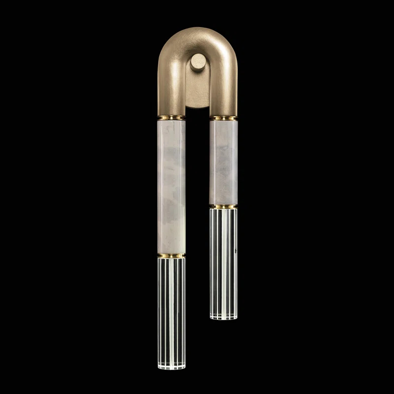 Fine Art Handcrafted Lighting Antonia Iron LED Flush Mounted Sconce