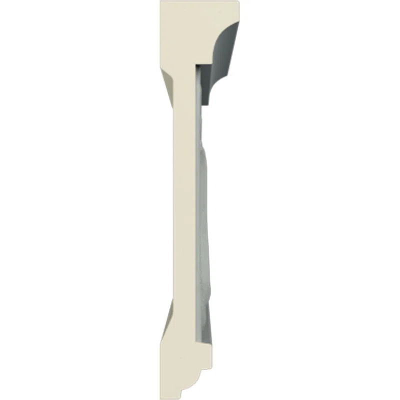 Ekena Millwork 6 1/4"H x 1 1/2"P x 94 1/2"L Odessa Chair Rail Moulding (Set of 2)
