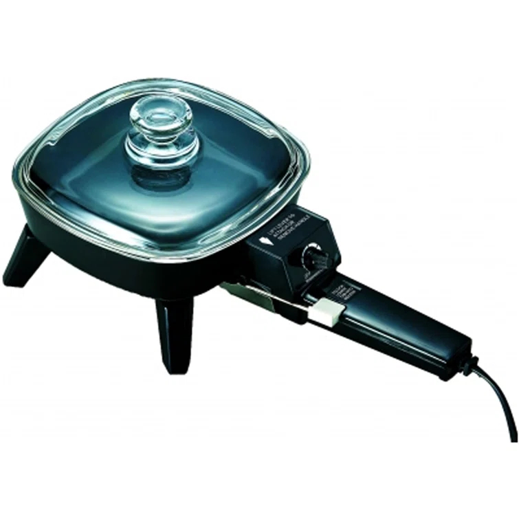 Brentwood Appliances Brentwood Appliances 6'' Non Stick Electric Skillet with Glass Lid