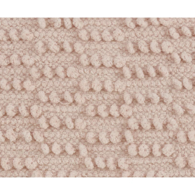 Saro Theo Collection Ruffled Cotton Throw Pillow