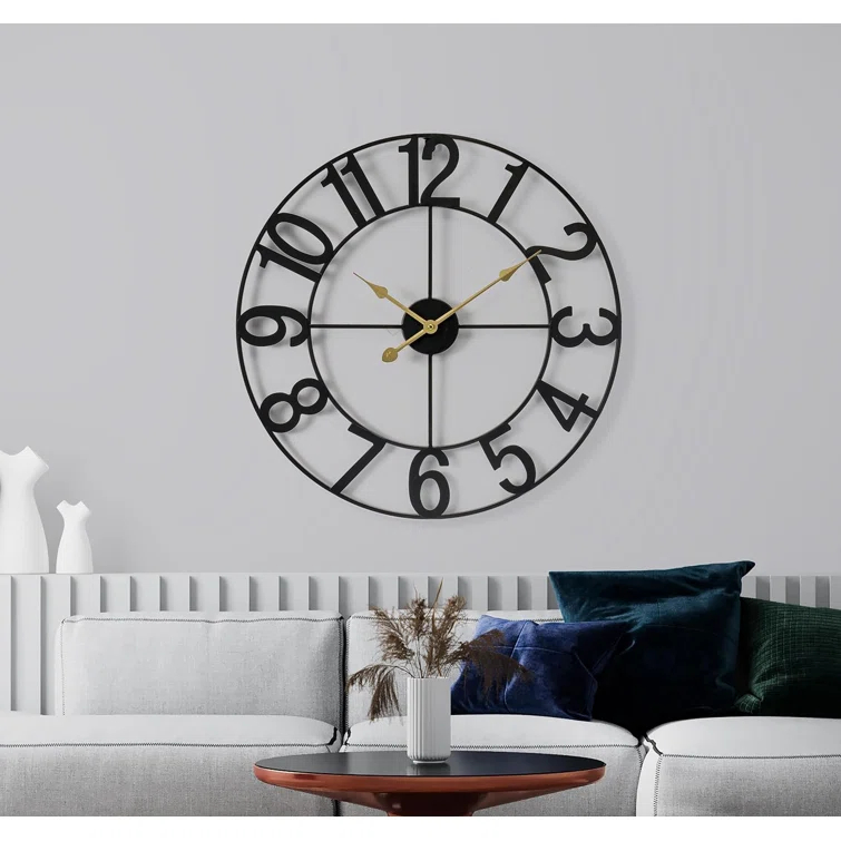 Sorbus Large 16" Numeral Analog Decorative Wall Clock