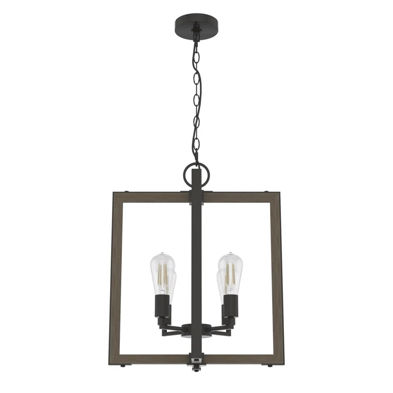 Hunter Fan Woodburn 4 Light 18 Inch Pendant Ceiling Light Fixture