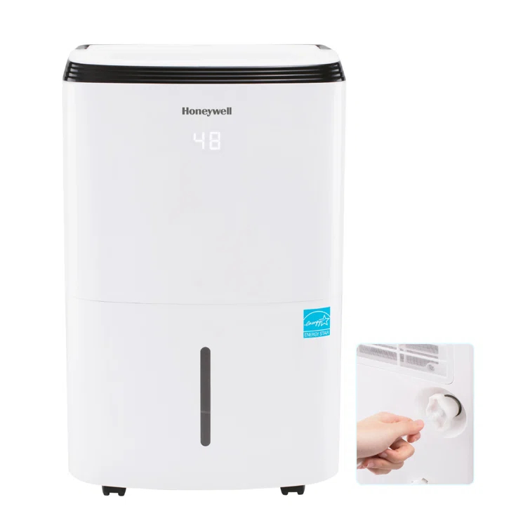 Honeywell Honeywell 50 Pints Per Day Dehumidifier With Built-in Pump for Rooms Up to 4000 Sq Ft