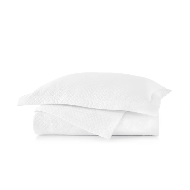 Peacock Alley Oxford Cotton Blend Coverlet