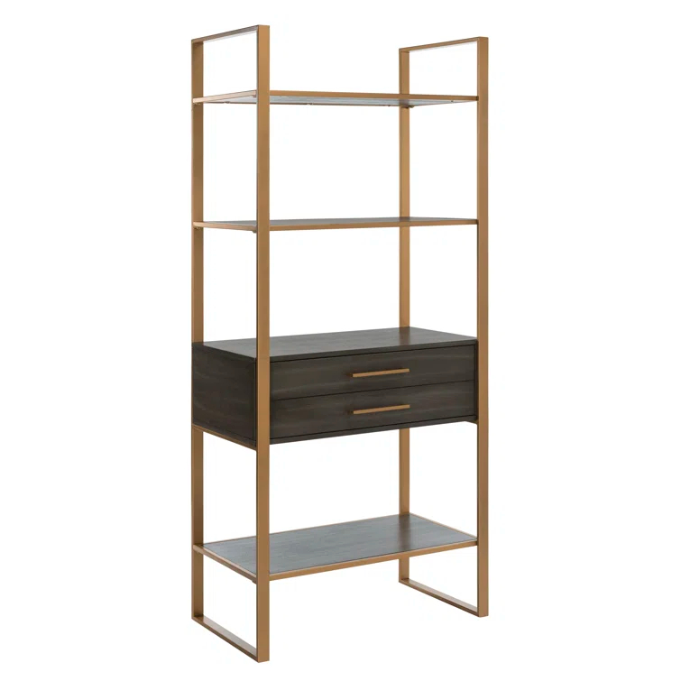 Latitude Run® Skylar Etagere Storage Bookcase