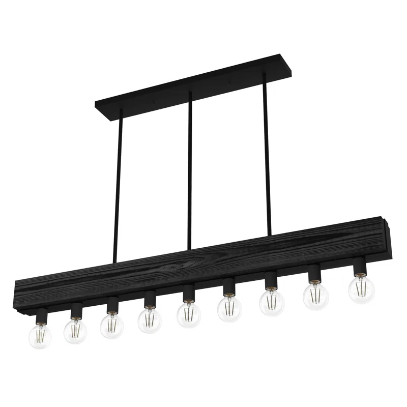 Hunter Fan Donelson 9 - Light Kitchen Island Linear Pendant