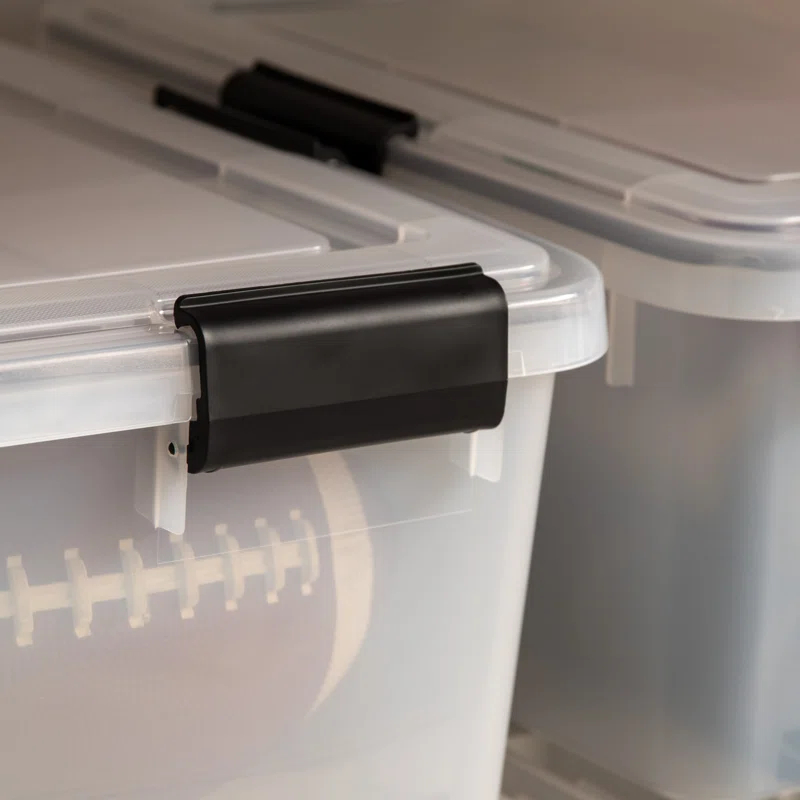 IRIS USA, Inc. 6.5 Qt./2 Gal. Weatherproof Storage Tote
