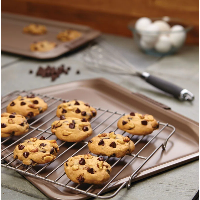 Anolon Advanced Nonstick Bakeware / Baking Set with Silicone Grips