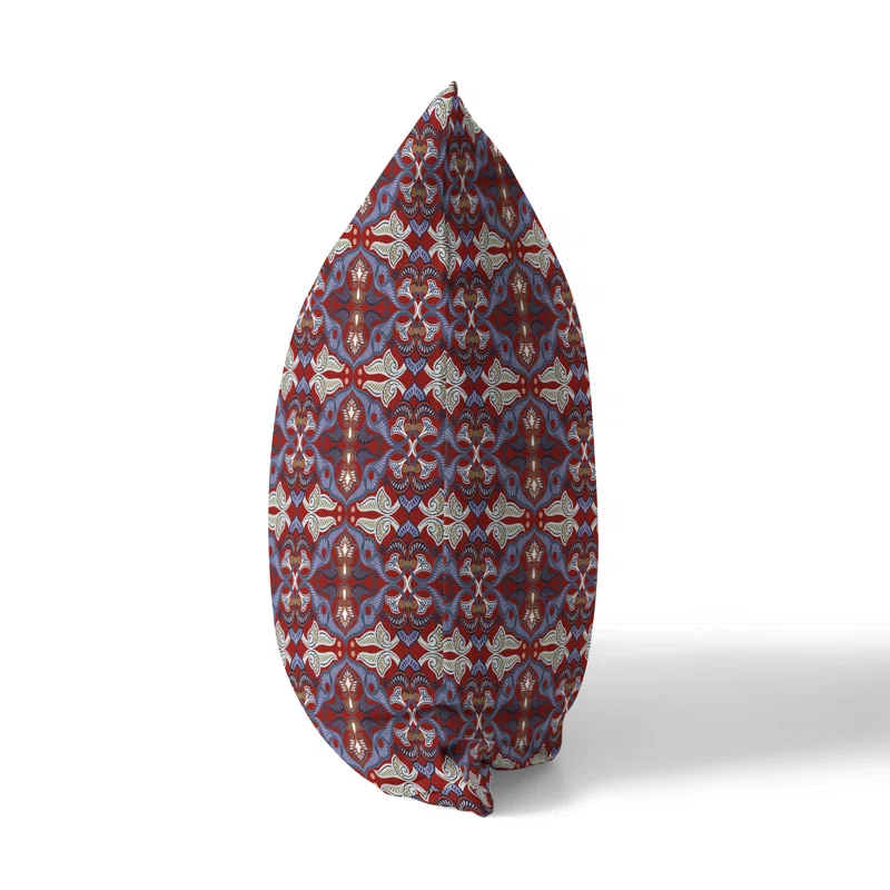 Amrita Sen Floral Elegance Floral Reversible Throw Pillow