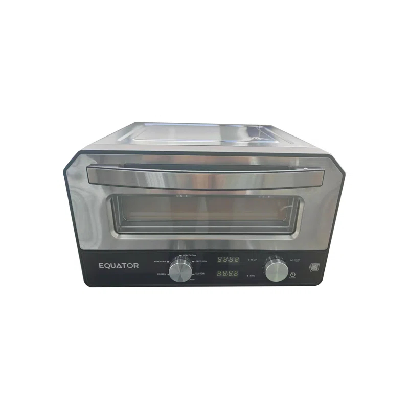 Equator Advanced Appliances Equator ELECTRIC PIZZA OVEN Multi Program w/ Baking Stone Countertop 0.5cf 110V | Wayfair