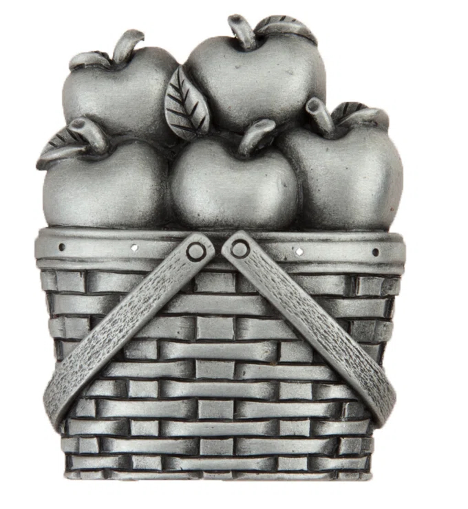 Acorn Apple Basket Cabinet Knob