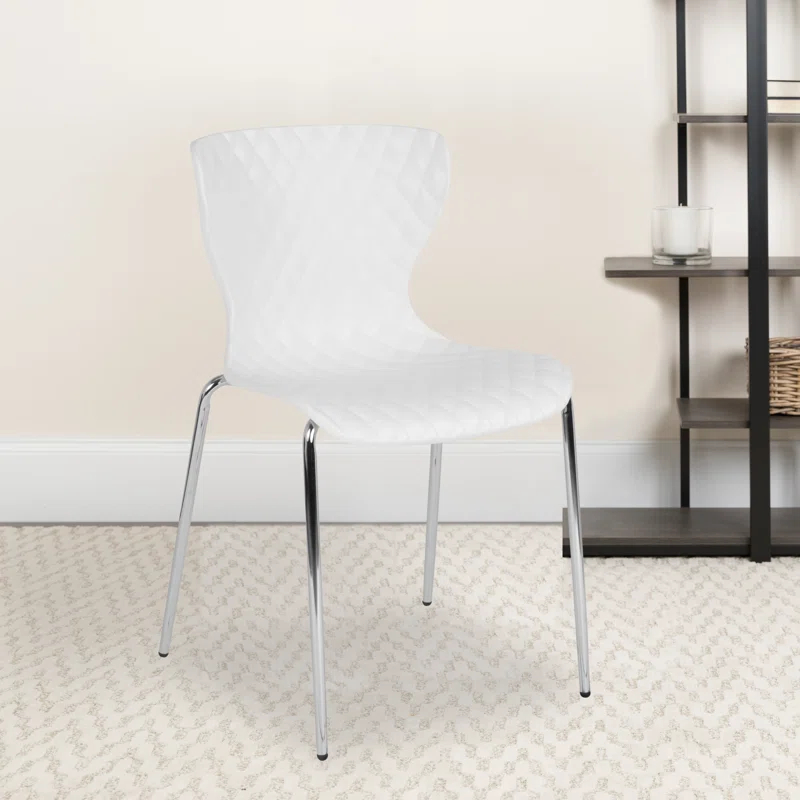 Flash Furniture Lowell Contemporary Plastic Stack Chair