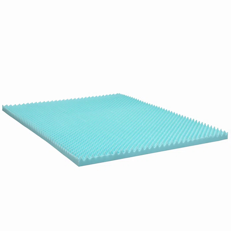Beautyrest Beautyrest Cool Wave Plus Memory Foam Mattress Topper, 3 Inch