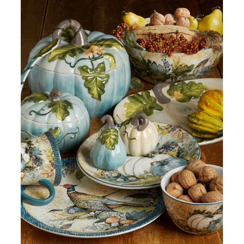 Certified International Certified International Harvest Gatherings Set Of 4 Mug (Set of 4)