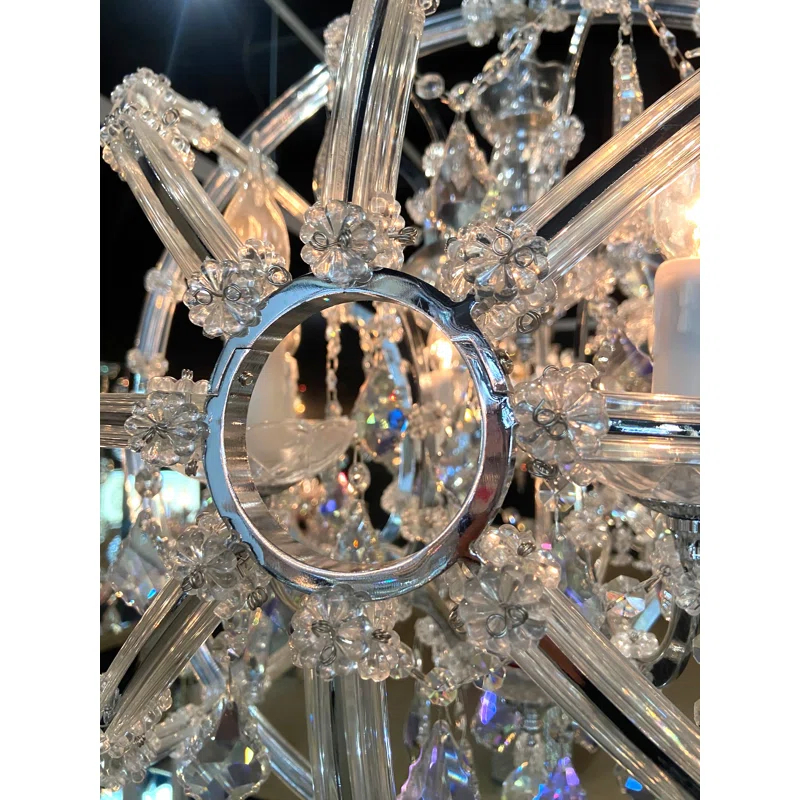 Michael Amini Pena 6 - Light Dimmable Chandelier