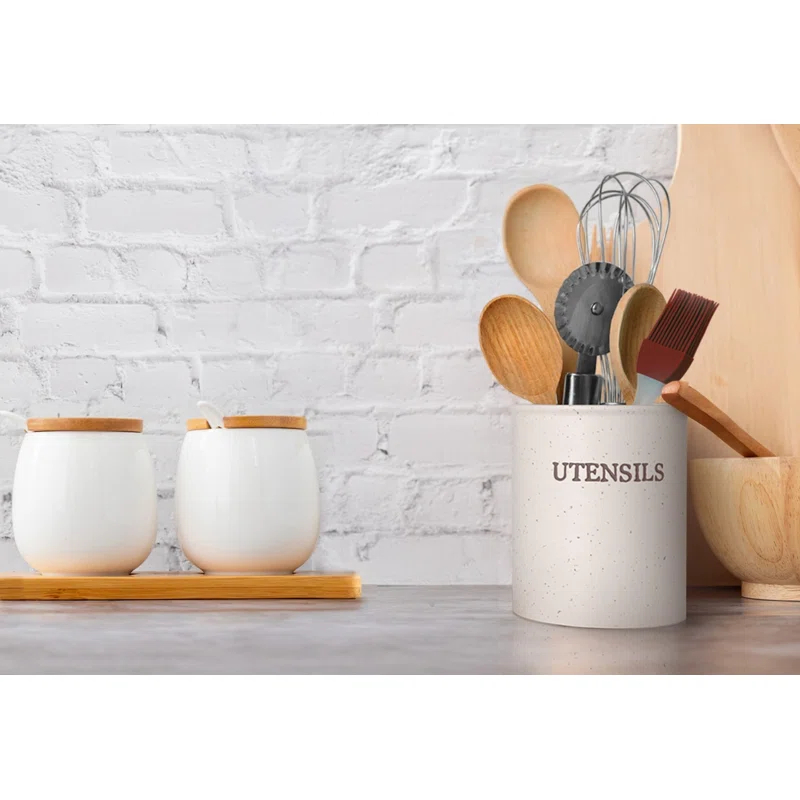 Ceramic / Porcelain Utensil Crock
