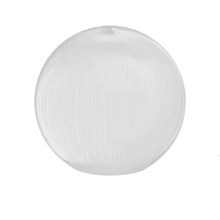 Solus Solus Prismatic Acrylic Sphere Globe with 5.25 in. Diameter Neckless Opening - No Fixture Included