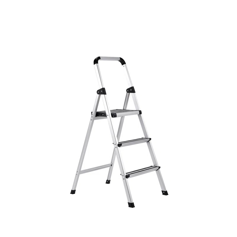 BirdRock Home 2 - Step Plastic Folding Step Ladder