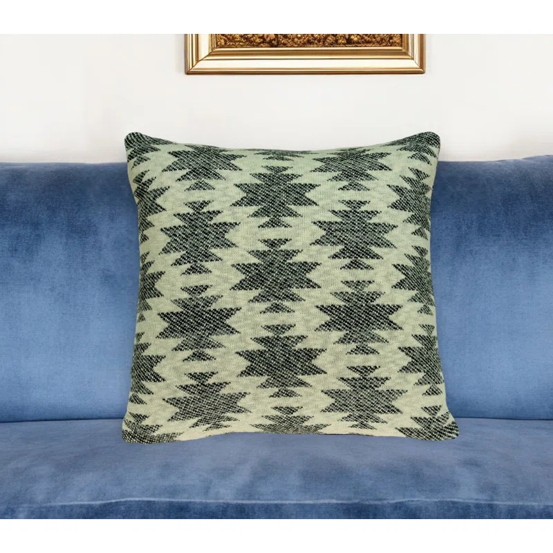 HomeRoots 20" Tan Cotton Throw Pillow