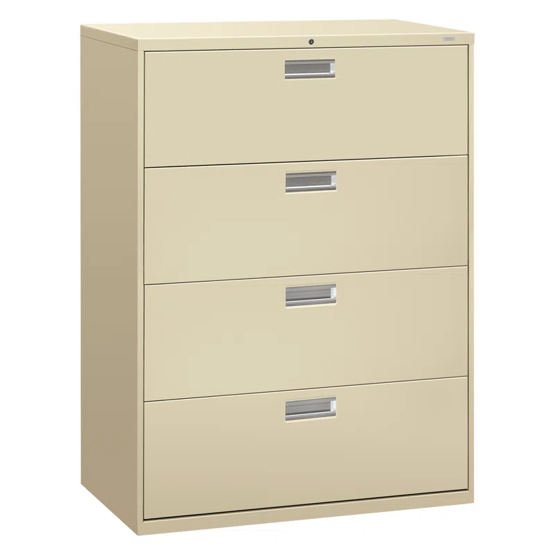 HON 600 Series 4-Drawer Lateral Filing Cabinet