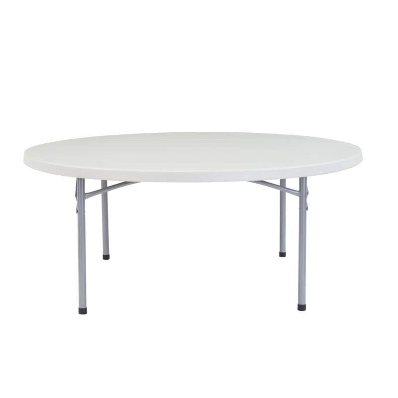 National Public Seating 60'' Circular Portable Banquet Table